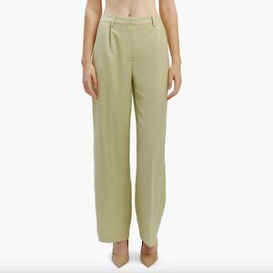 Bardot - Callista High Waisted Pant - Pale Green